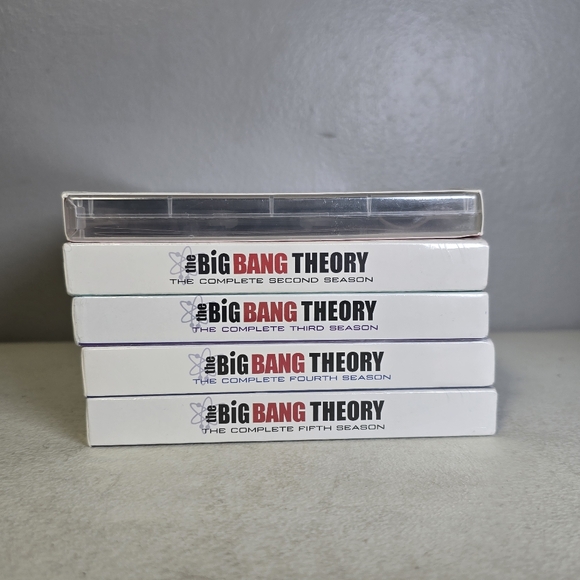 NEW The Big Bang Theory TV Show Seasons 1-5 DVD Brand New Sealed Lot Of 5 DVDs - Picture 3 of 6